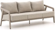 + 10% kassakorting | Loungebank Tuin Manifesto   | Aluminium | 3 personen | Tuinbank Old Teak Greywash | 203cm | Incl. kussens | Kees Smit Tuinmeubelen