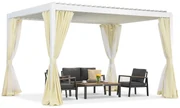 Lagos Premium 3x4 Tuinpunt vrijstaand terras pergola wit