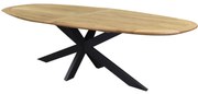 Mulia dining tuintafel 280x130xH76 cm ovaal