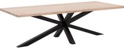 Goossens Eettafel Blade, Strak blad 260 x 100 cm 6 cm dik