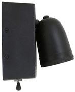 Wandlamp Otis Antiek zwart