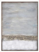 Handbeschilderd canvasdoek Abstract Horizon