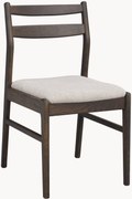 Eikenhouten eetstoelen Kerwin, 2 stuks