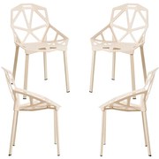 Pakket 4 Omega Stoelen
