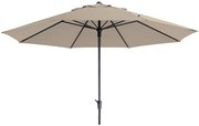 Madison stokparasol timor luxe Ecru 400 cm.