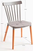 Set 4 Leka Stoelen