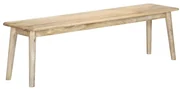 vidaXL Bankje 160 cm massief mangohout