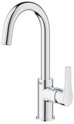 GROHE Eurosmart waterbesparende wastafelkraan l-size met ketting chroom 23743003