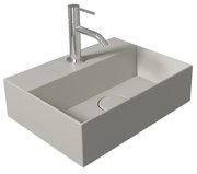 Salenzi Spy Fontein met clickwaste 40x30 cm mat grijs