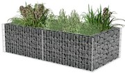 vidaXL Gabion plantenbak 180x90x50 cm gegalvaniseerd staal