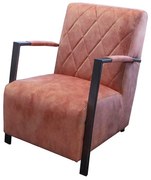 Fauteuil - Isabella - velours Adore roze 166