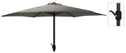 ProGarden Parasol Monica 270 cm donkergrijs