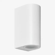 Buitenwandlamp Met 2 Xilven Lichtpunten Wit - Sklum