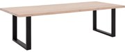 Goossens Eettafel Blade, Boomstamblad 280 x 100 cm 5 cm dik