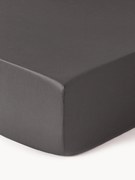 Katoensatijnen hoeslaken Premium