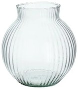 Vaas, gerecycled glas, transparant,Ø17CM