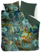 Kardol Floral Embrace Dekbedovertrek Blue Green – Bij Swiss Sense