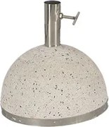 Esschert Design parasolvoet granito wit S - LxBxH: 25,4x25,4x25,4cm