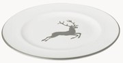 Handgemaakt dessertbord Gourmet Grey Deer