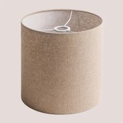 Arlina Linnen Lampenkap Licht Zandbruin & Ø30 Cm - ↑30 Cm - Sklum