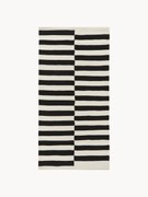 Handgeweven Kelim vloerkleed Donna met strepen