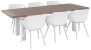 Hartman tuinset - Heron tuintafel white 240 cm. + Sophie studio White