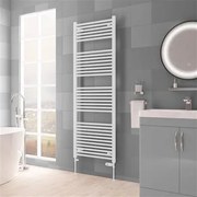 Eastbrook Biava multirail handdoekradiator 60x170cm 1072W wit mat