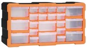 vidaXL Organiser met 22 lades 49x16x25,5 cm