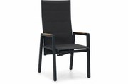 Tuinstoel Aluminium Grijs-antraciet Lifestyle Garden Furniture Essence   antracite
