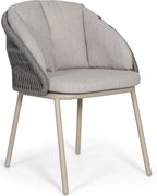 Tuinstoel Rope Zand/Beige Santika Pebble