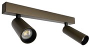 Vigo 2-lichts Opbouwspot Brons