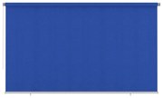 vidaXL Rolgordijn voor buiten 400x230 cm HDPE blauw