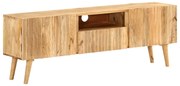 vidaXL Tv-meubel 140x30x49 cm massief mangohout