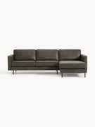 Hoekbank Hunter van gerecycled leer