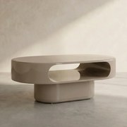 Kare Design Groove Beige Retro Salontafel - 100 X 60cm.