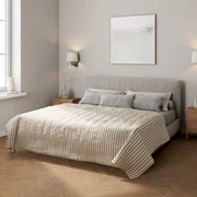 Dekoria Sprei, grijs-ecru