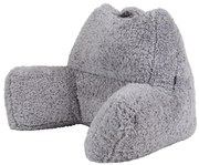 Teddy Fleece Chill Kussen - Grijs