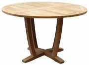 Legand dining tuintafel 120 cm rond teak