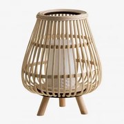 Draadloze Led-buitenlamp Melzu Natuurlijk - Sklum