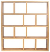 TemaHome Berlin 12-vaks Roomdivider Eikenfineer - 150x34x159cm.