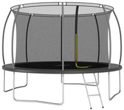 vidaXL Trampolineset rond 150 kg 366x80 cm