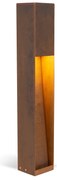 Levi Tuinlamp Cortenstaal 60cm Tuinverlichting Bruin GU10