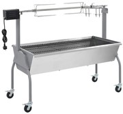 vidaXL Draaispit barbecue met elektrische motor