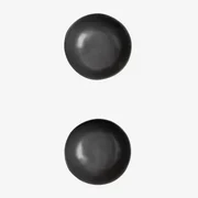 Pak De 2 Schalen Belvere Zwart & Ø17 Cm - Sklum
