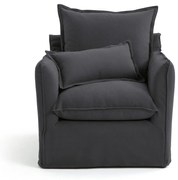 Hoes voor fauteuil in katoen/polyester Odna