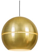Art deco hanglamp goud bol 50cm - Slice