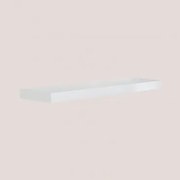 Wandplank In Mdf Jario Wit Hout & ↔︎ 90 Cm - Sklum