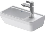 Duravit D-Neo Fonteinbak 40x22x14cm 1 kraangat rechthoek Keramiek Wit 0739400041