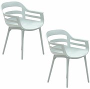 Garden Impressions Sunny tuinstoel olijf - 2 stuks