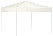 vidaXL Partytent inklapbaar 3x3 m crèmekleurig